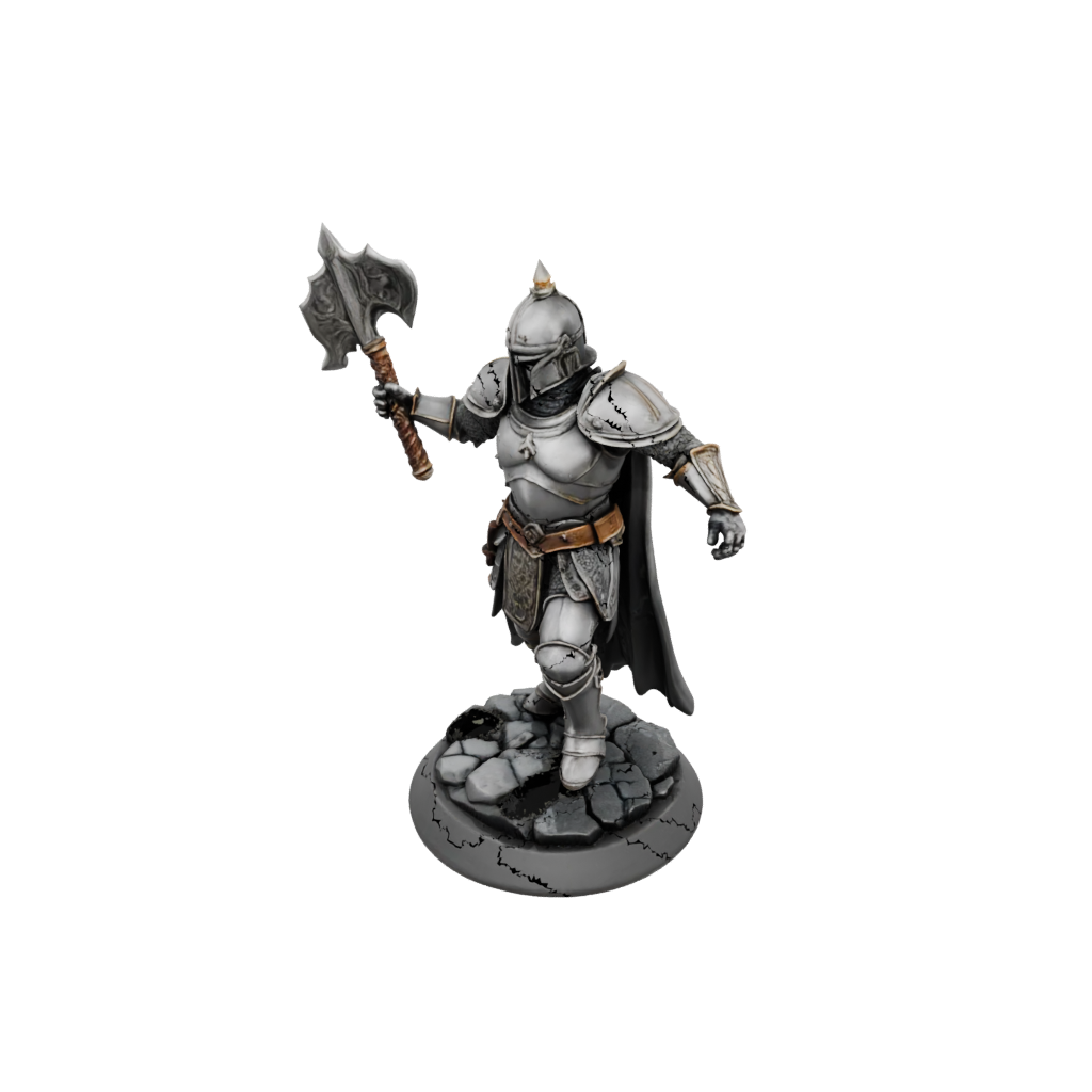 Jumbo Armored Paladin With War Maul