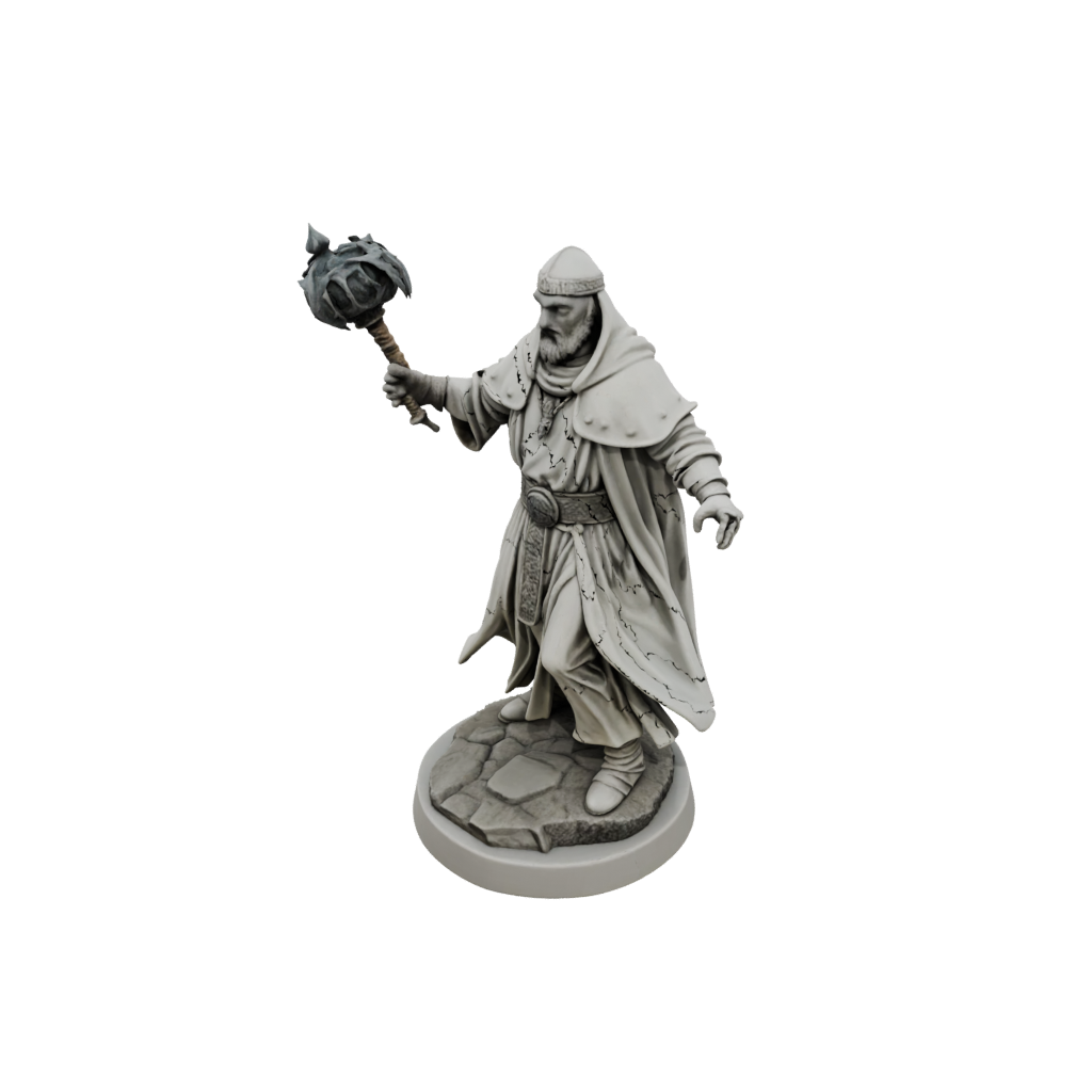 Jumbo Cleric Priest With Mace