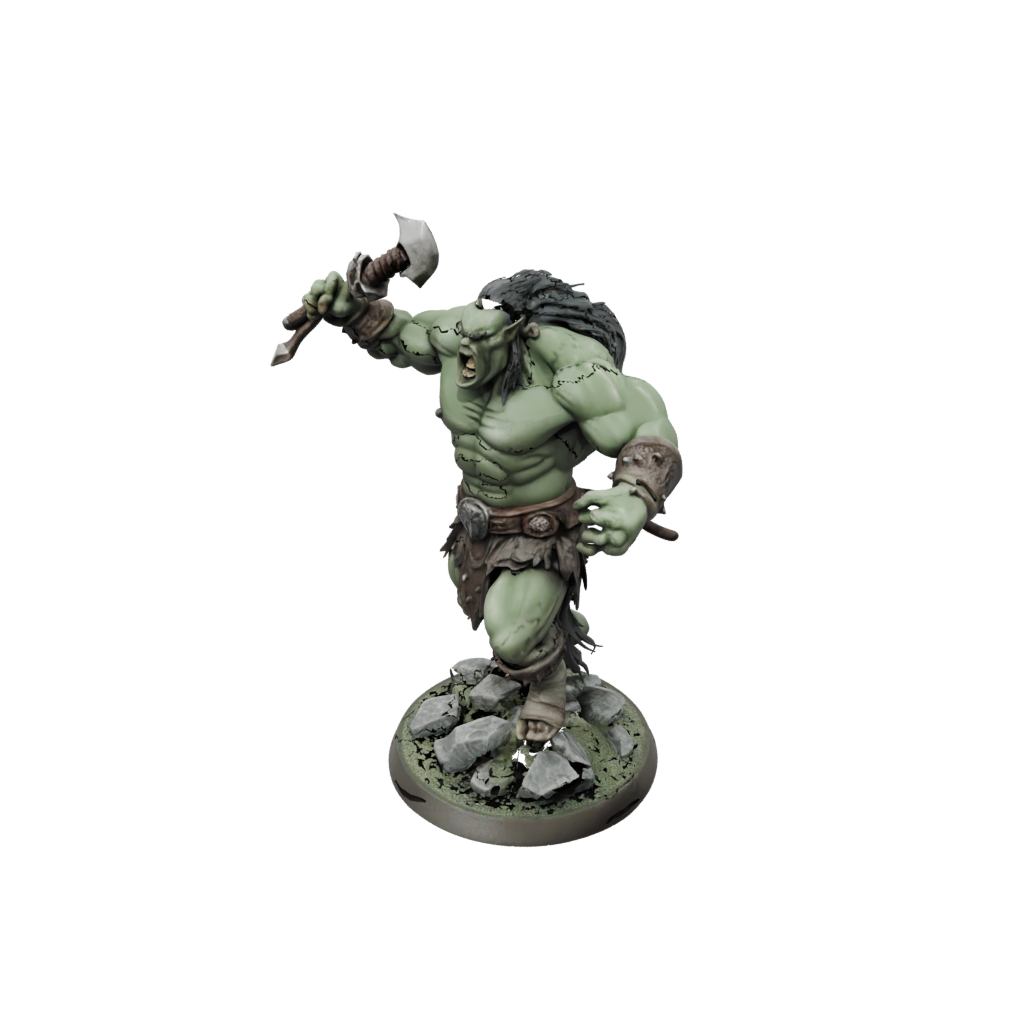 Jumbo Half-Orc Berserker