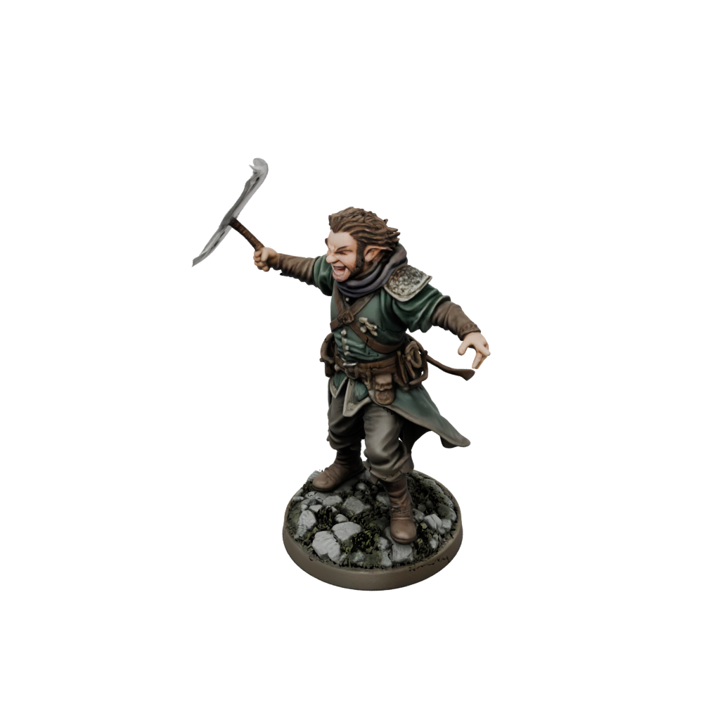 Jumbo Halfling Bard