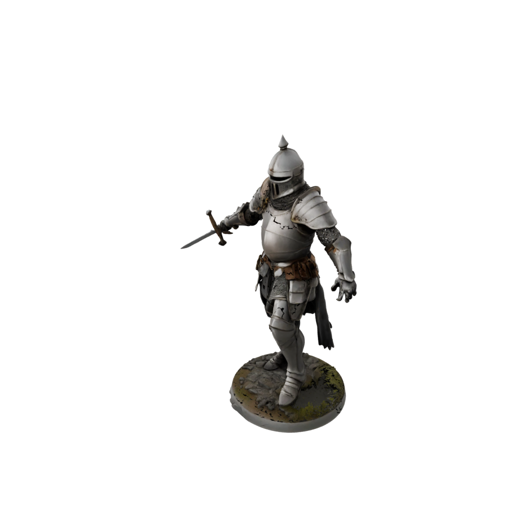 Jumbo Knight In Full Plate Armor