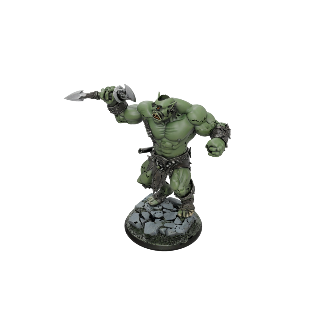 Jumbo Orc Brute With Cleaver