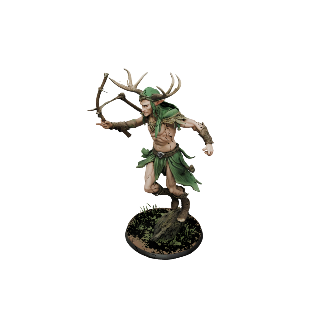 Jumbo Wood-Elf Druid
