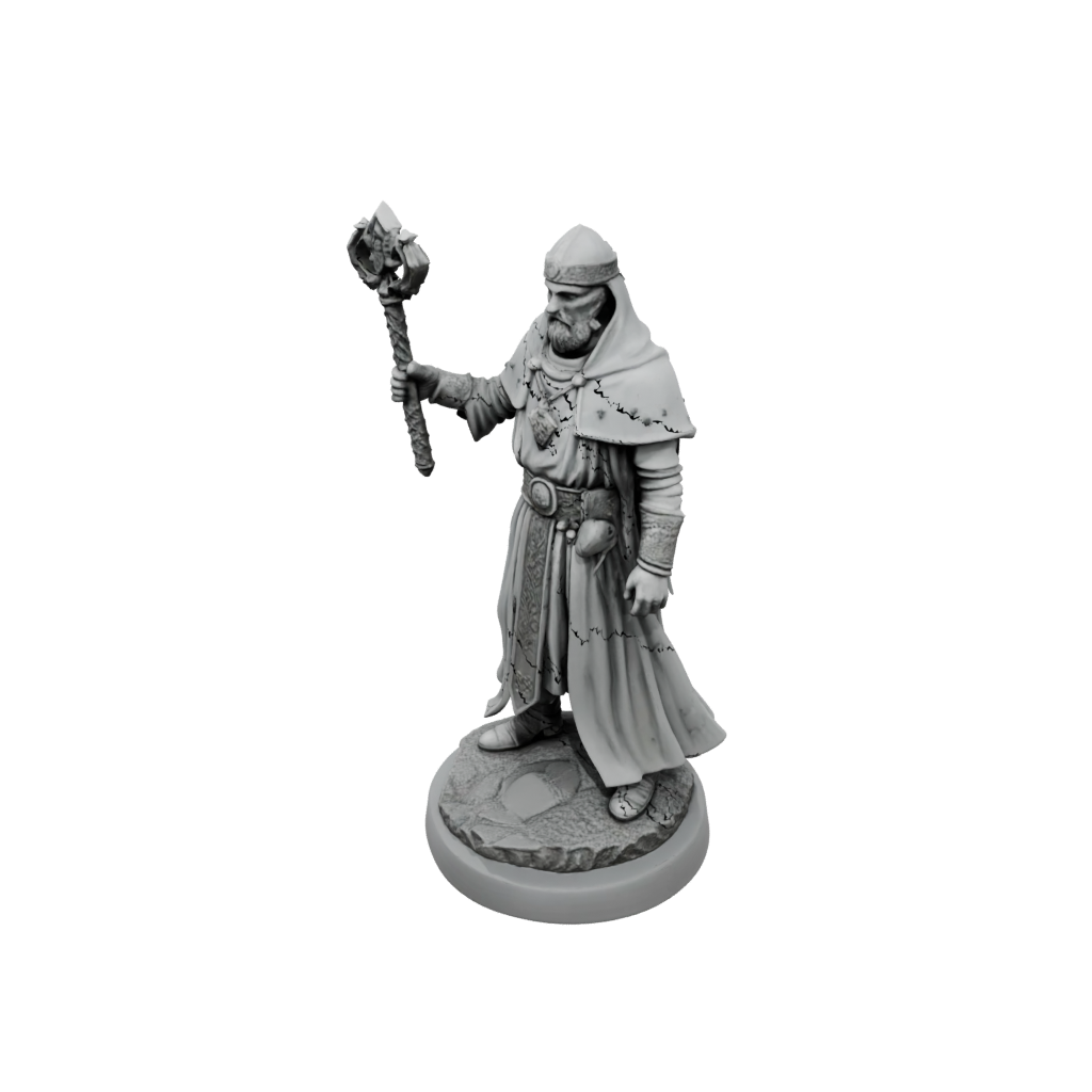 Jumbo Cleric Priest With Mace