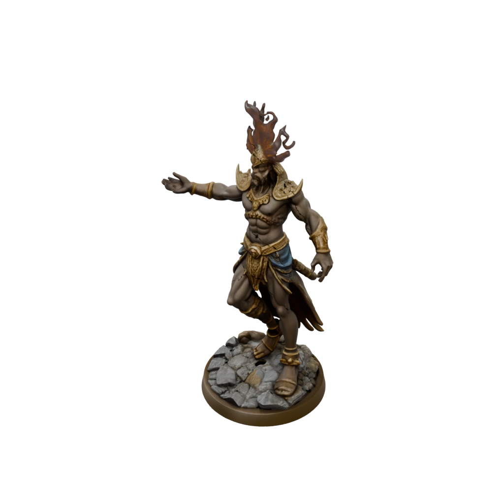 Jumbo Fire Genie Efreet