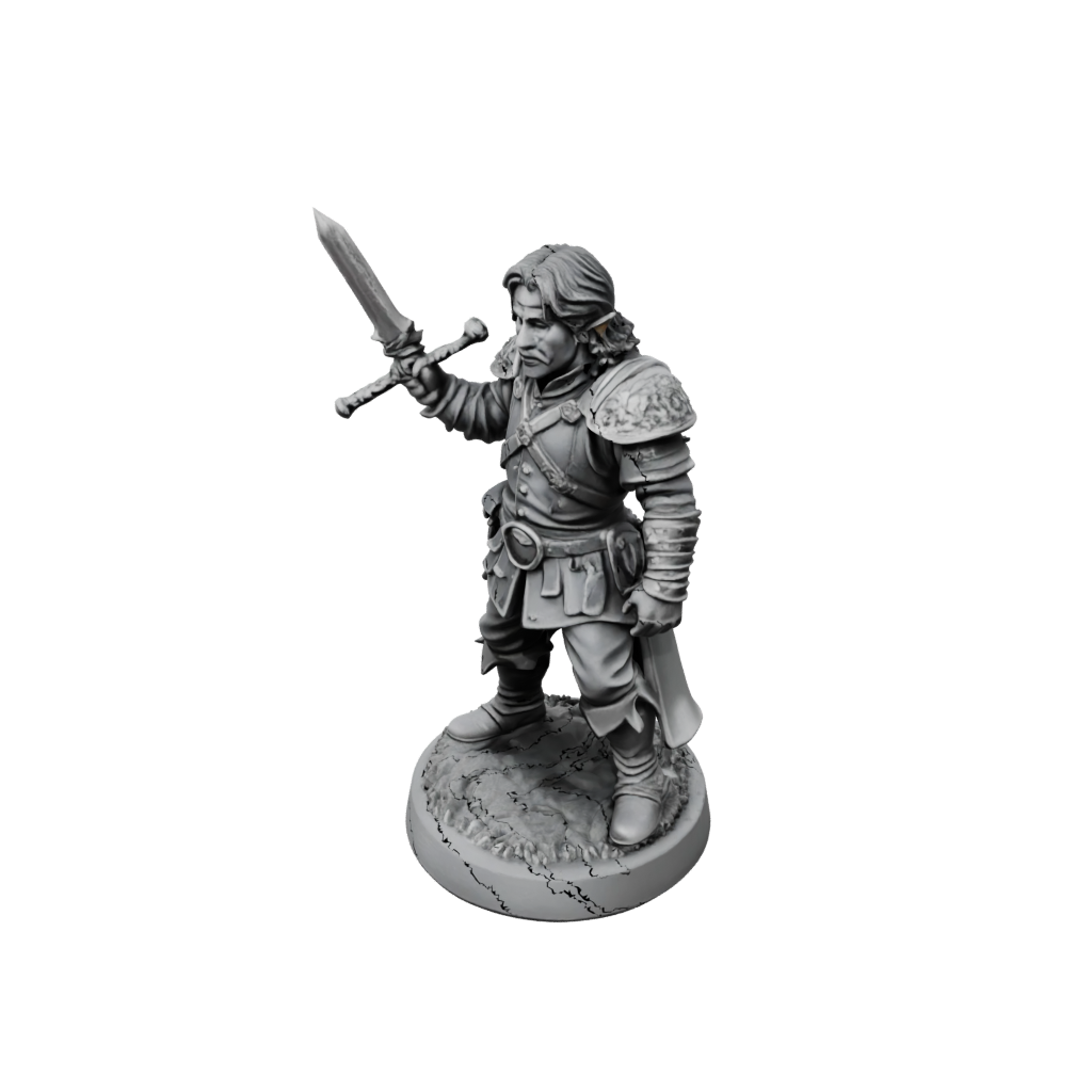 Jumbo Halfling Bard