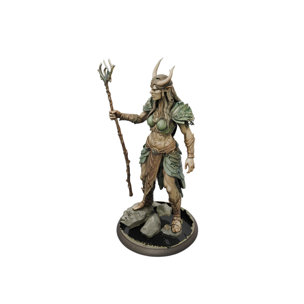 Jumbo Wood-Elf Druid