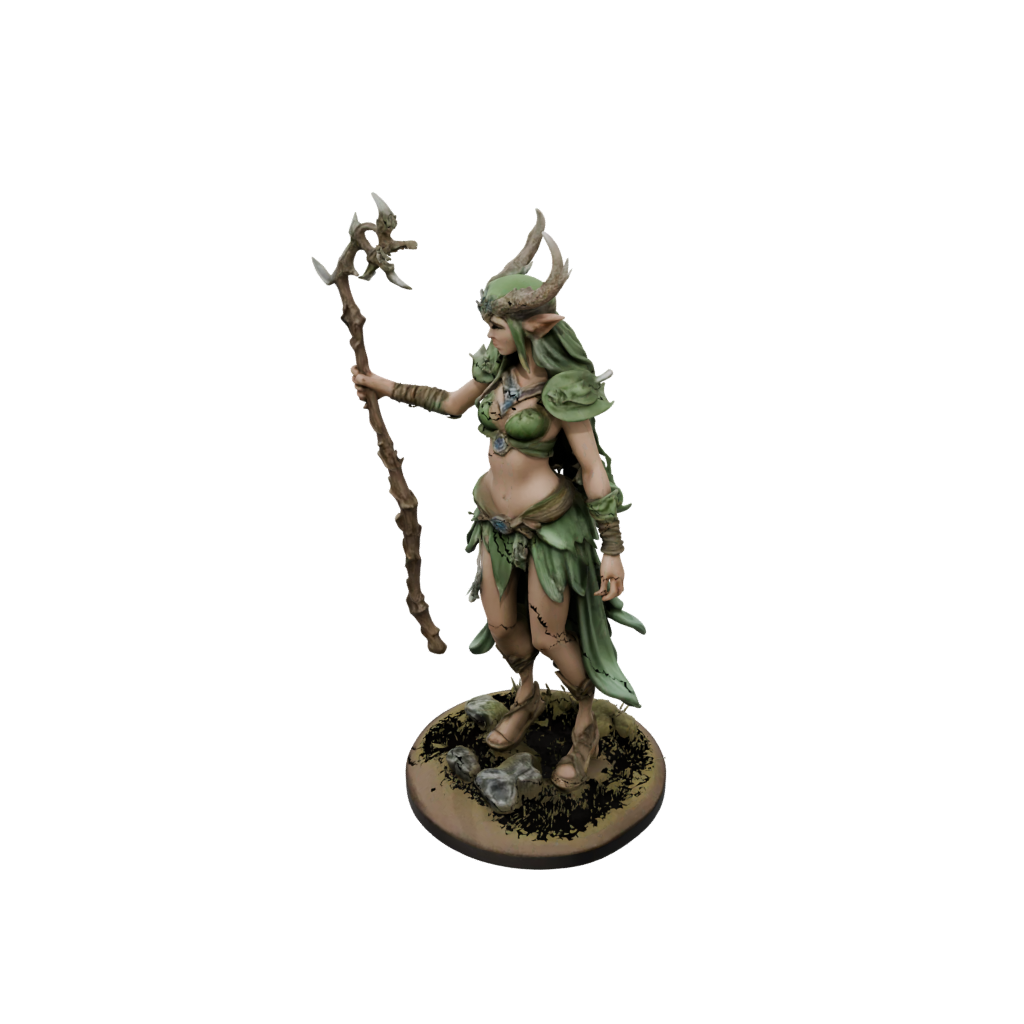 Jumbo Wood-Elf Druid