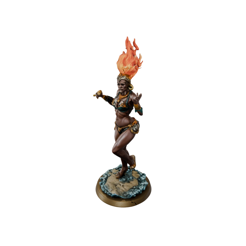 Jumbo Fire Genie Efreet