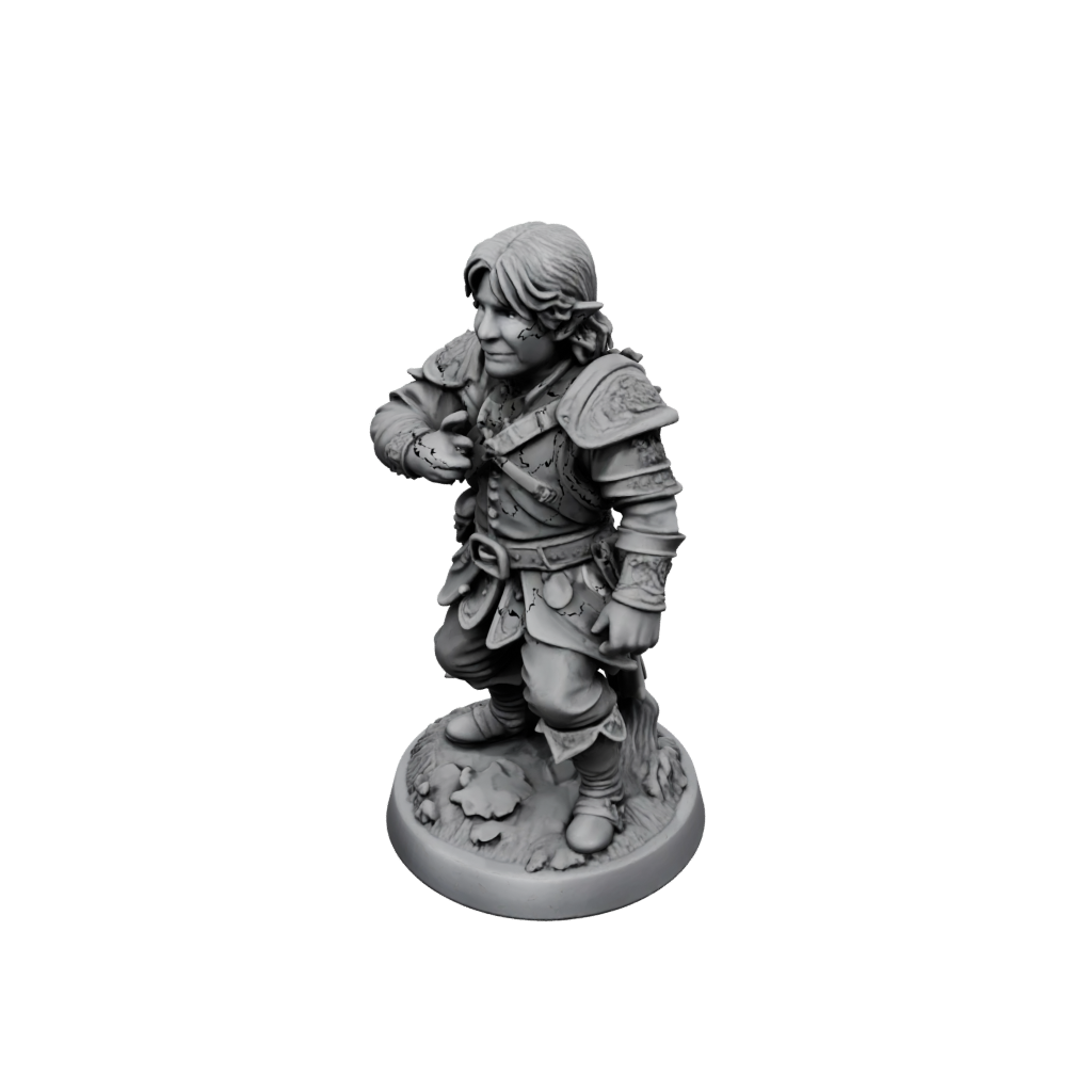 Jumbo Halfling Bard