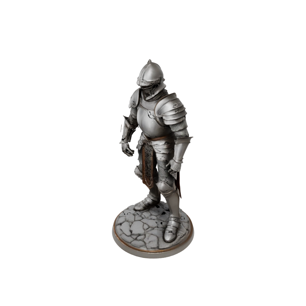 Jumbo Knight In Full Plate Armor
