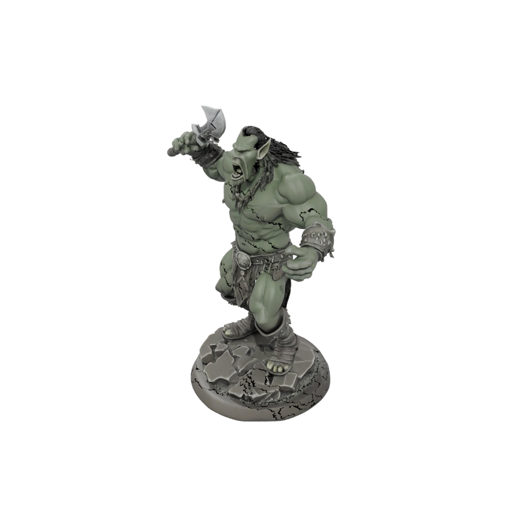 Jumbo Half-Orc Berserker