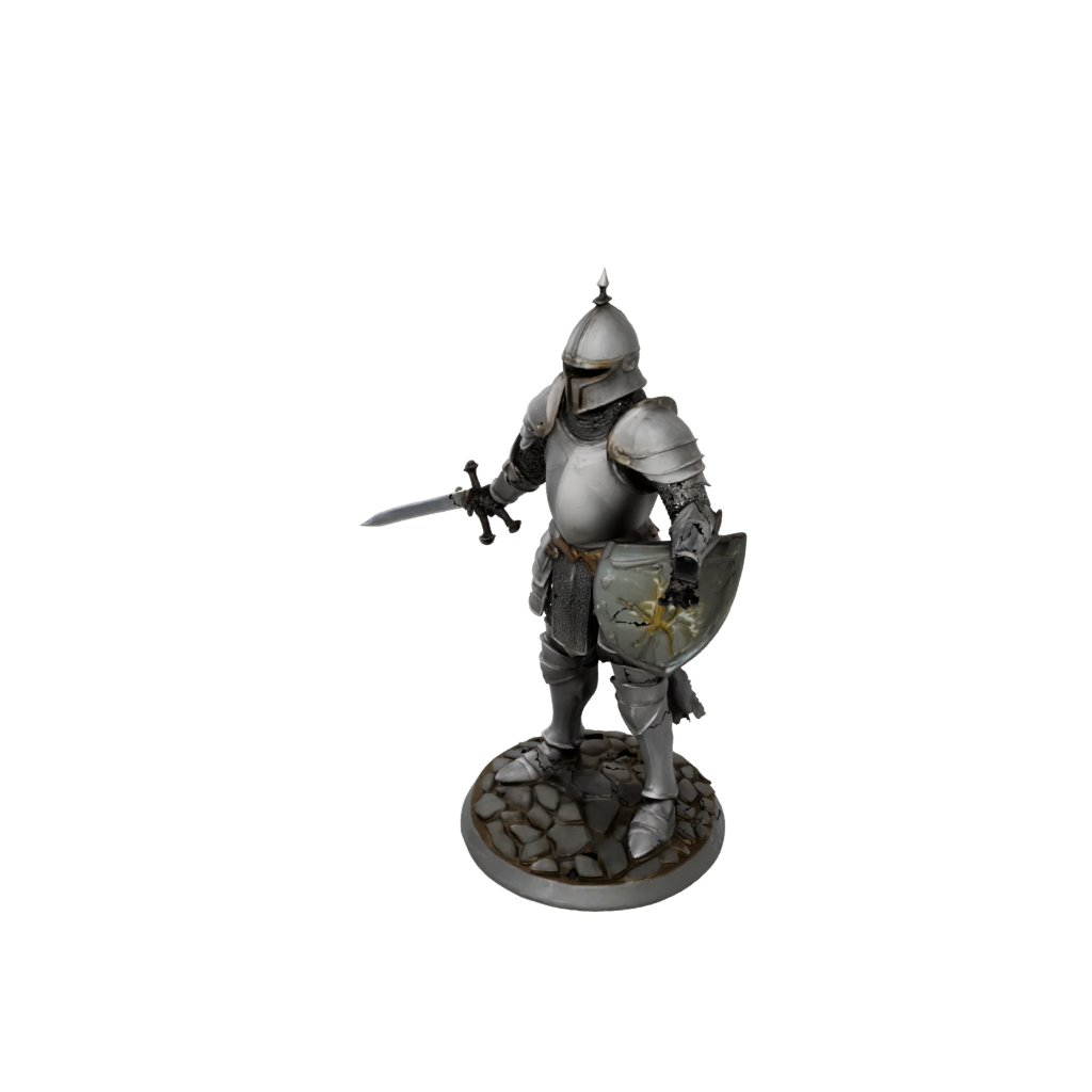 Jumbo Knight In Full Plate Armor
