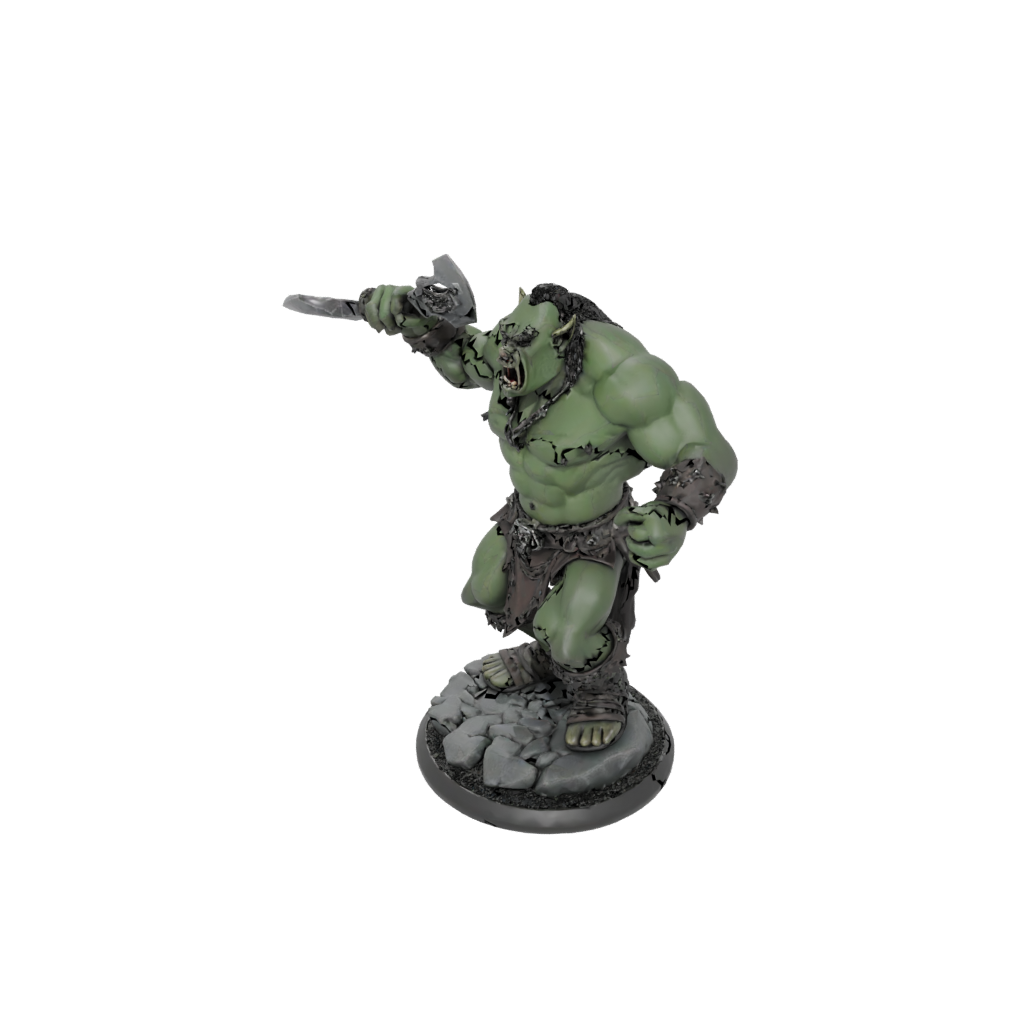 Jumbo Orc Brute With Cleaver