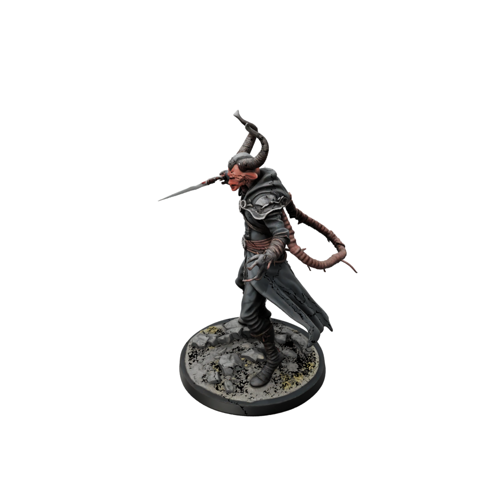 Jumbo Tiefling Warlock