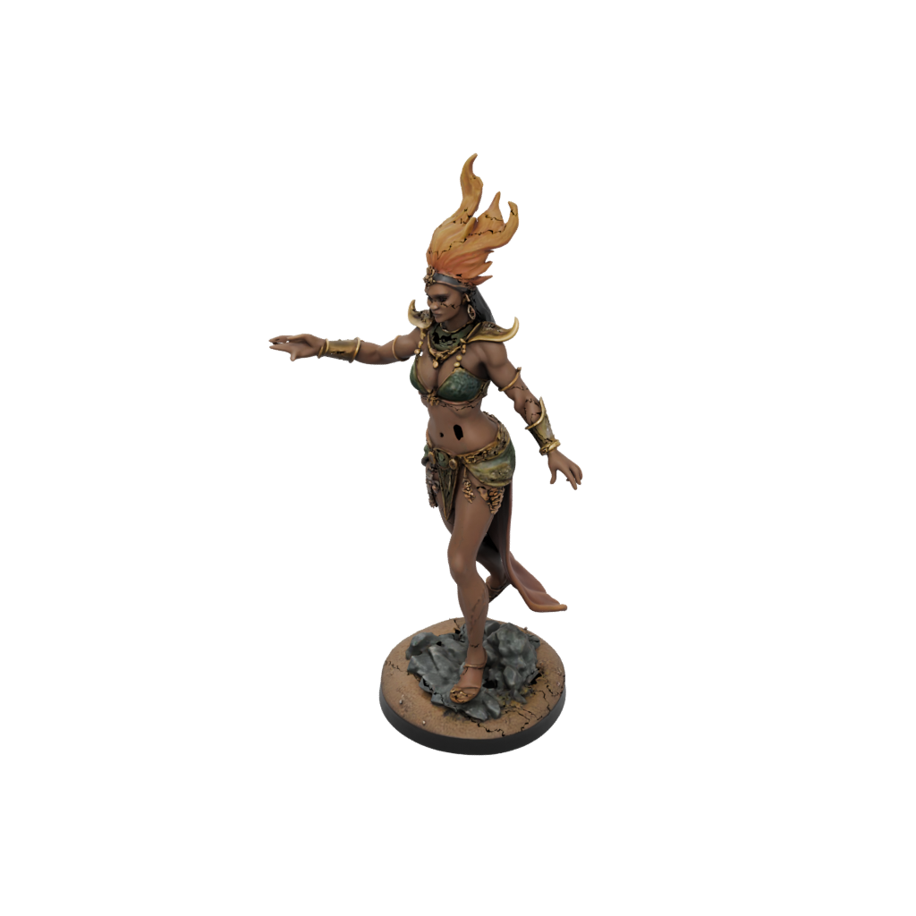 Jumbo Fire Genie Efreet