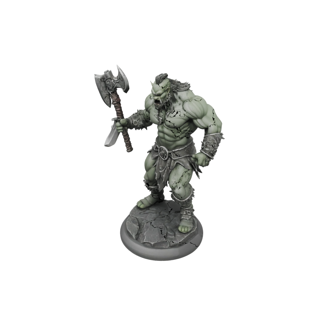 Jumbo Half-Orc Berserker