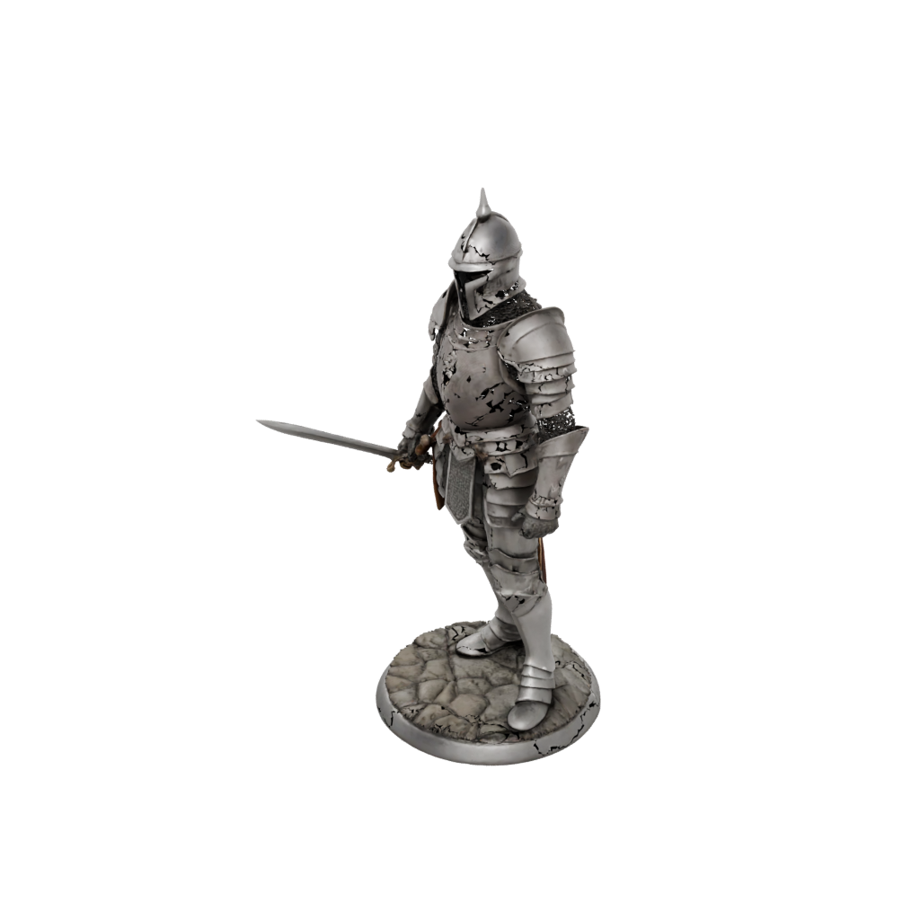 Jumbo Knight In Full Plate Armor