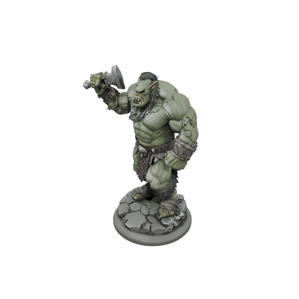 Jumbo Orc Brute With Cleaver