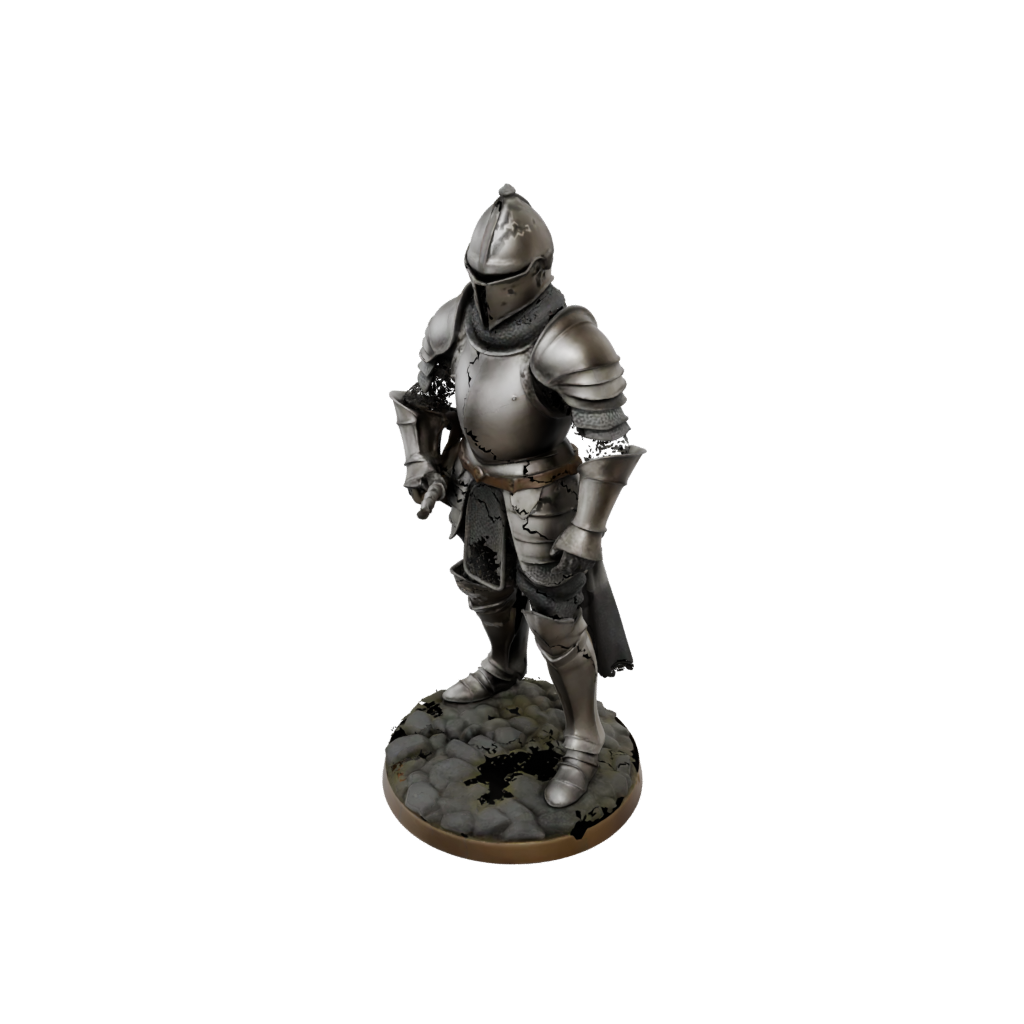 Knight In Full Plate Armor