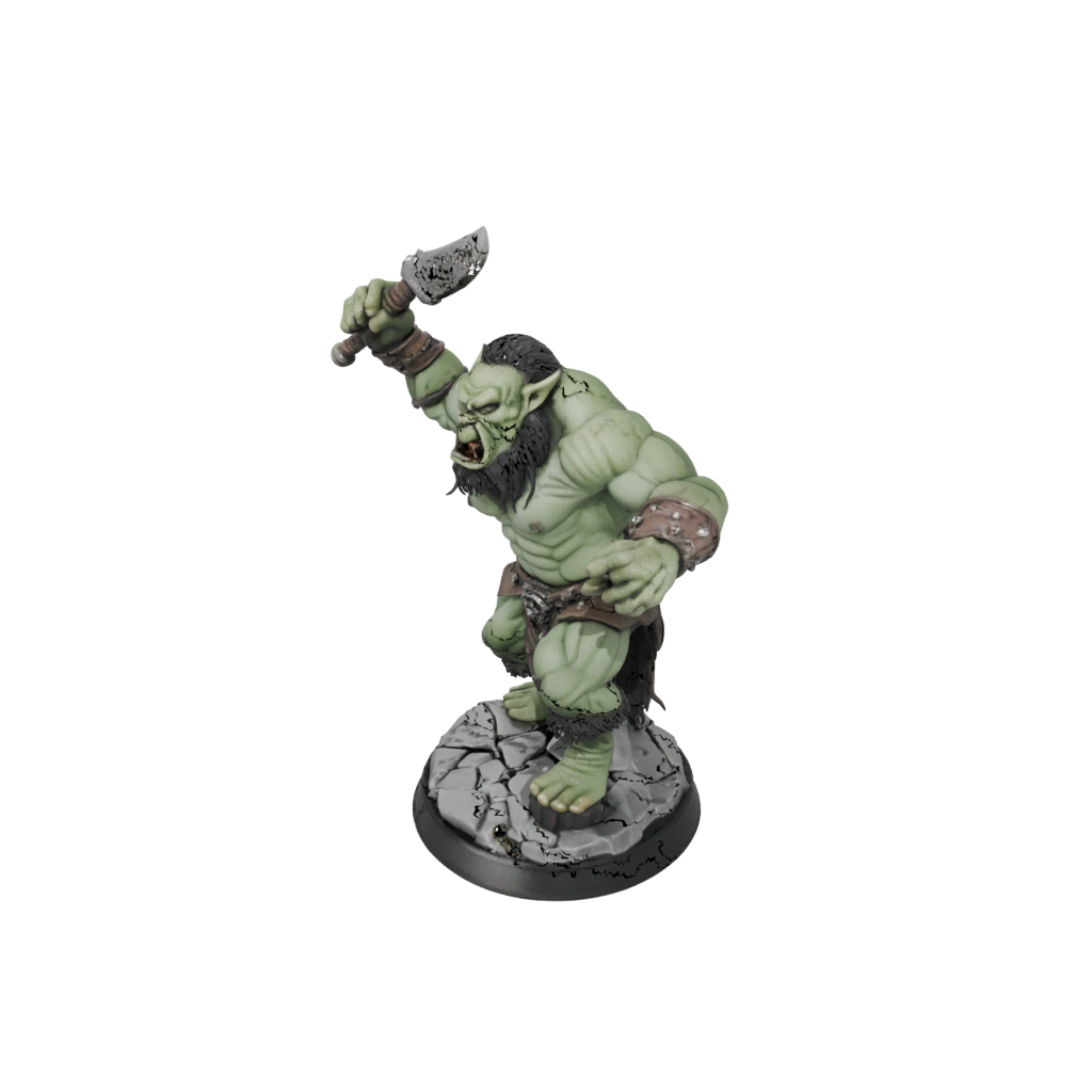 Orc Brute With Cleaver