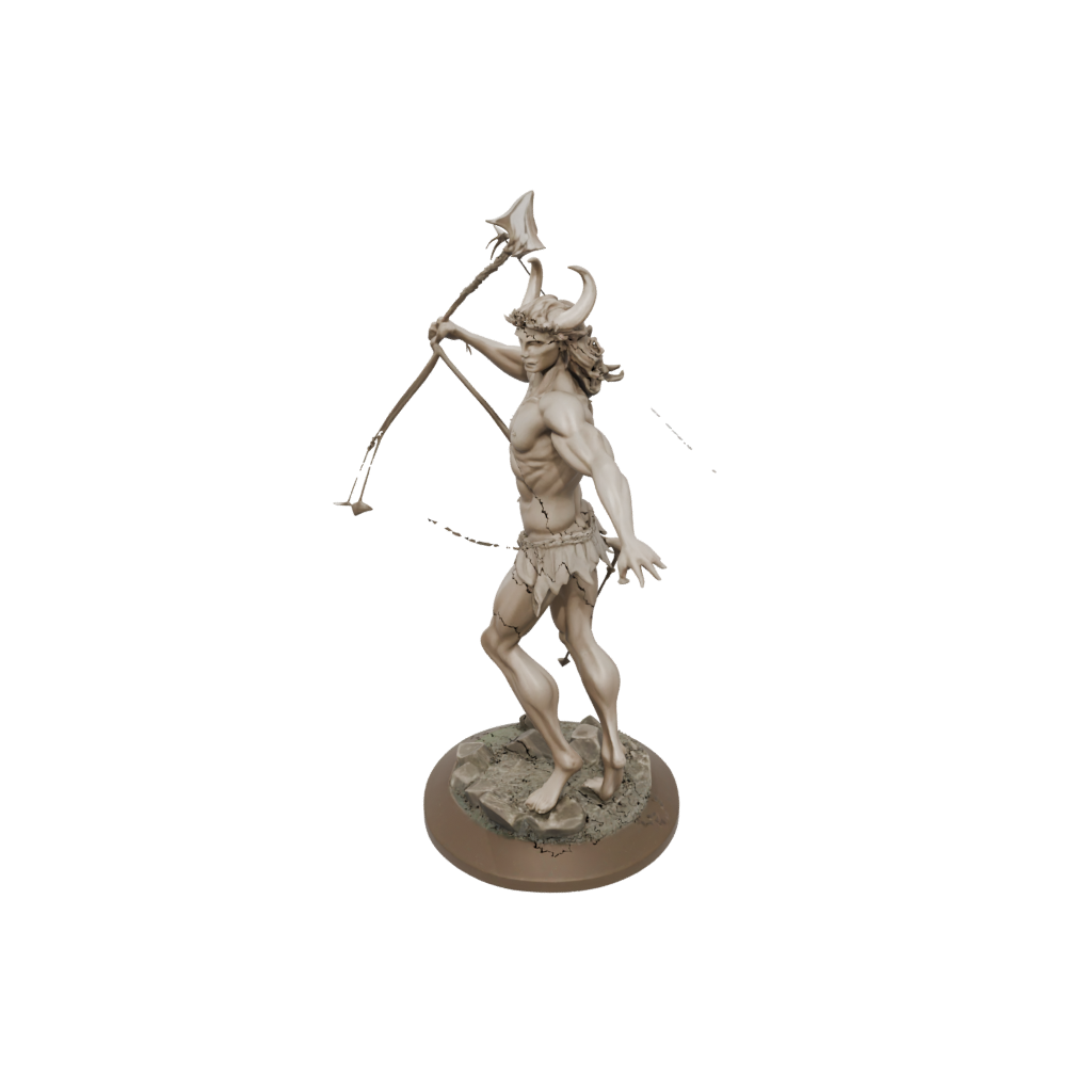 Low-Poly Centaur Lancer