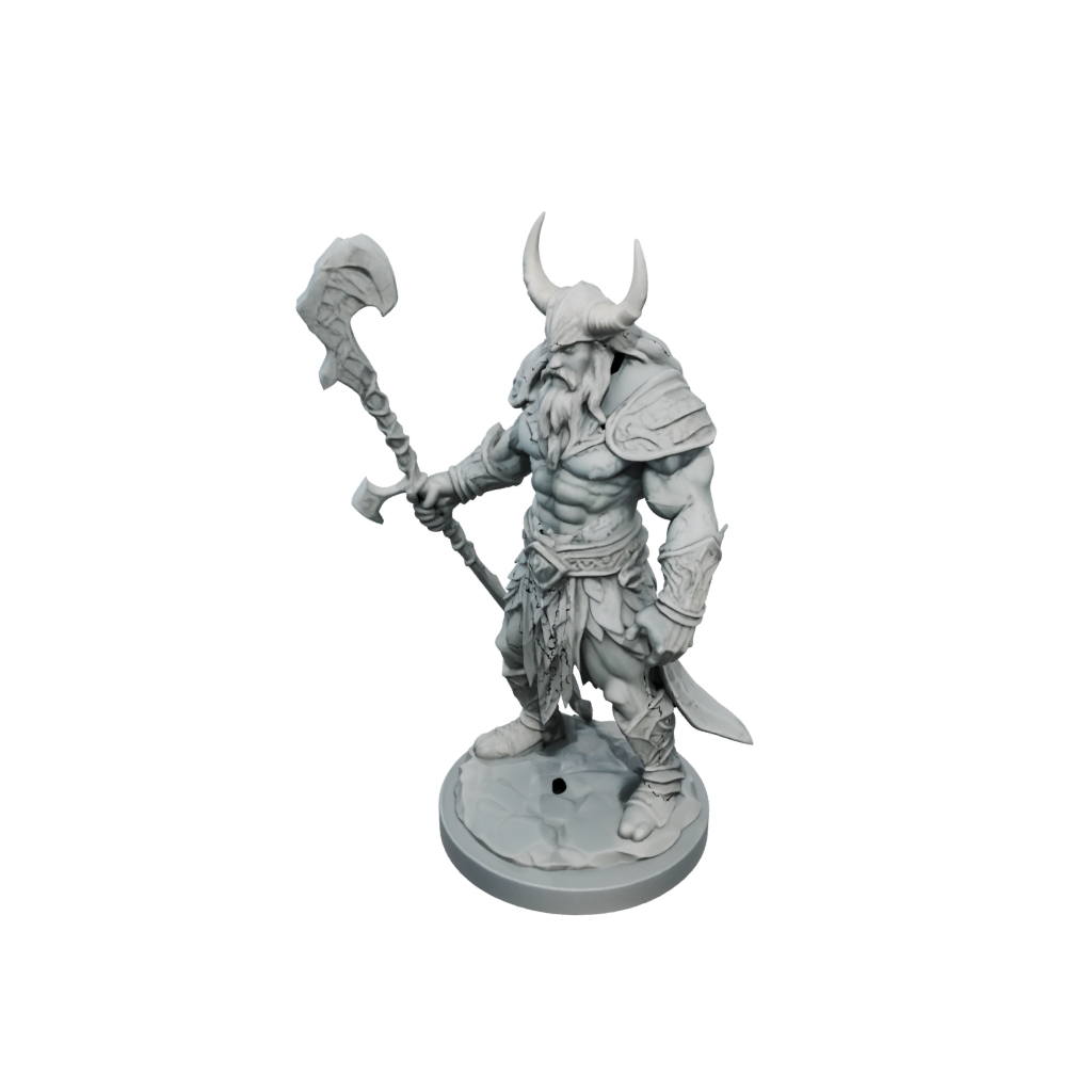 Low-Poly Frost Giant Jarl