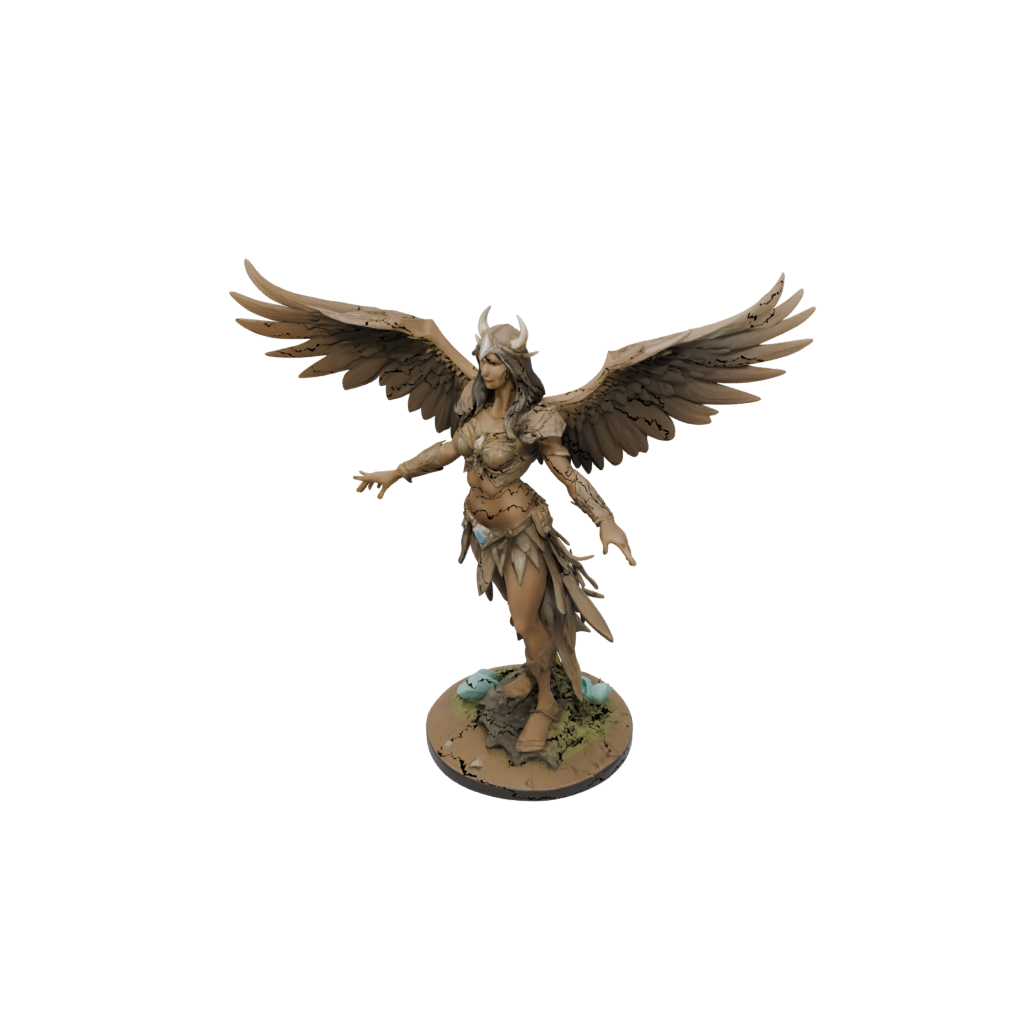 Low-Poly Harpy Raider