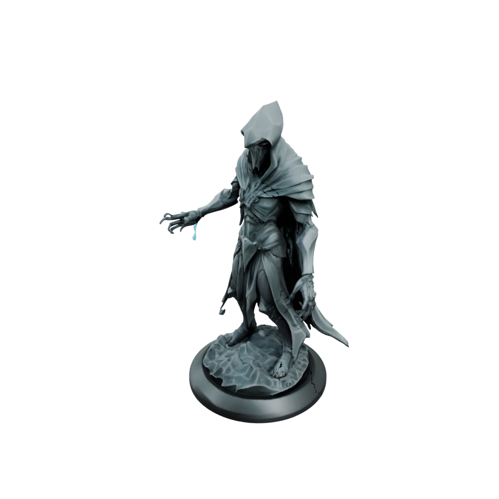 Low-Poly Mind-Flayer Style Aberration