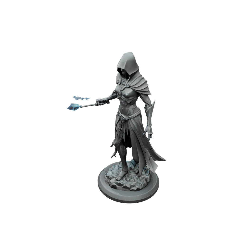 Low-Poly Necromancer Summoner