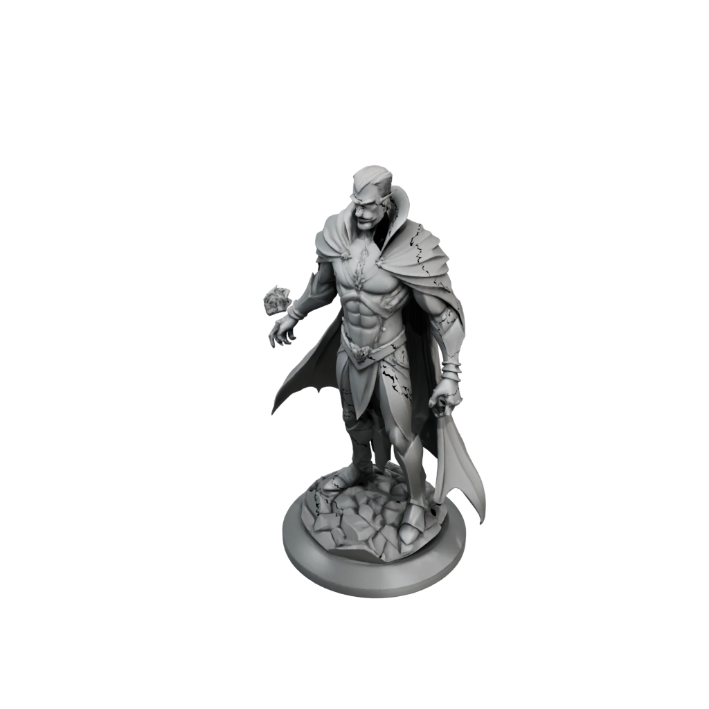 Low-Poly Vampire Lord