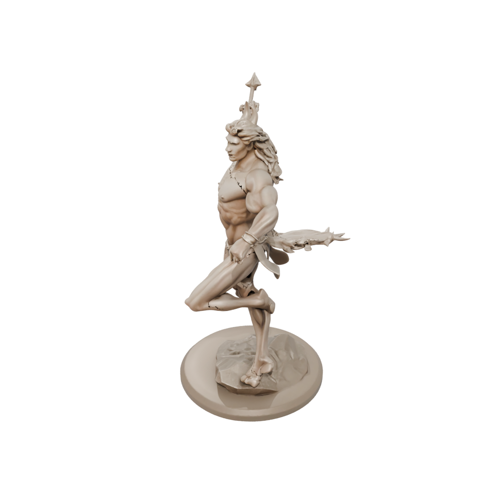 Low-Poly Centaur Lancer