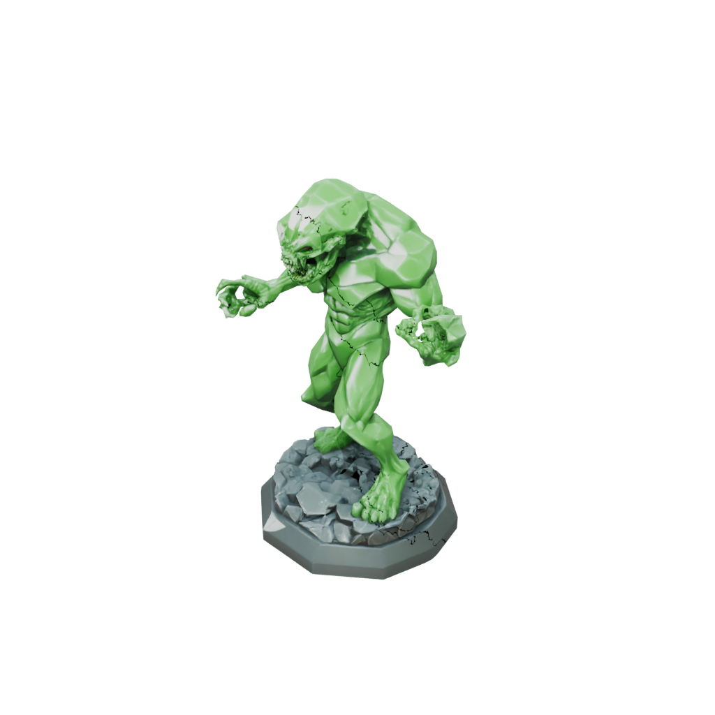 Low-Poly Gelatinous Cube Ooze