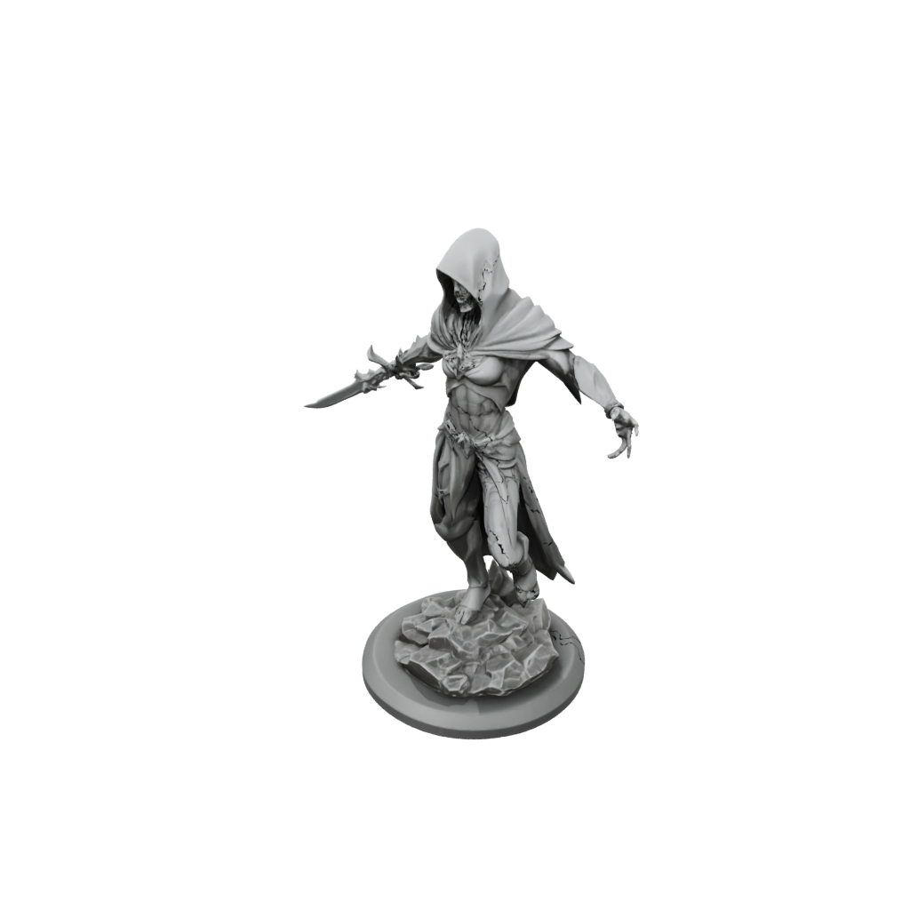 Low-Poly Necromancer Summoner