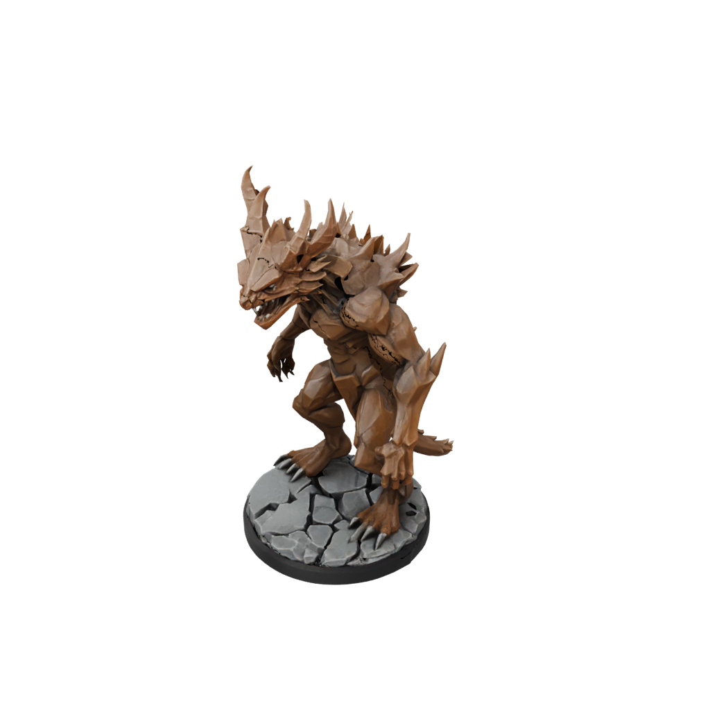 Low-Poly Rust Monster Critter