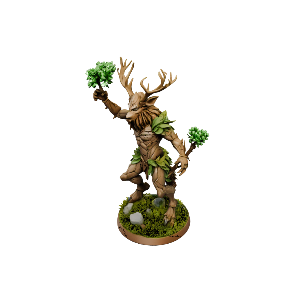 Low-Poly Treant Guardian