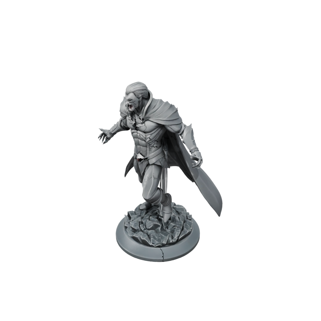 Low-Poly Vampire Lord