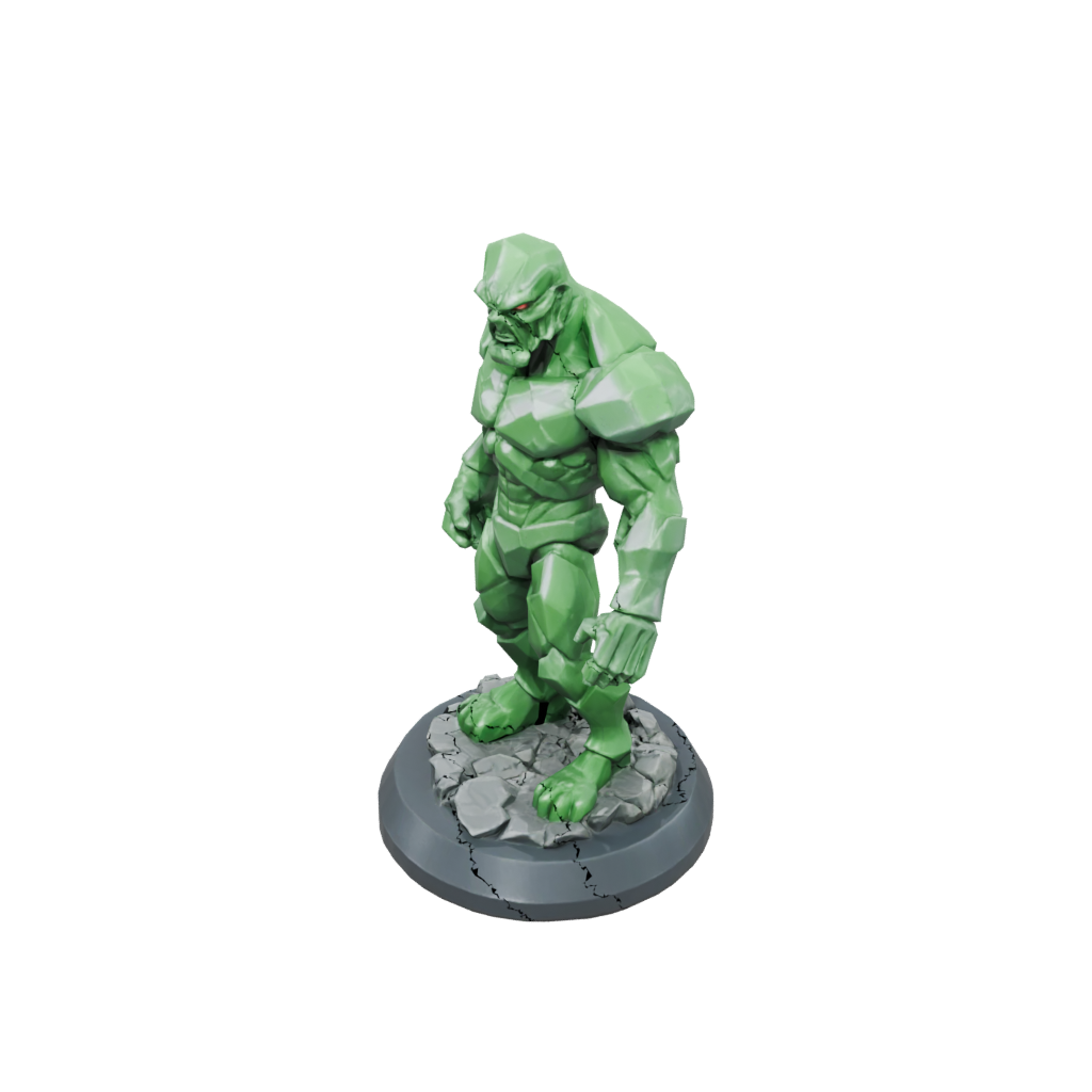 Low-Poly Gelatinous Cube Ooze