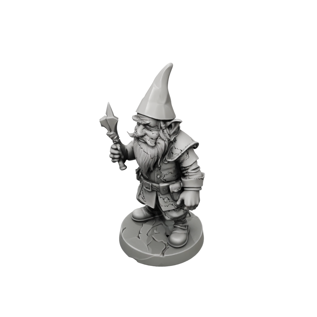 Low-Poly Gnome Tinkerer