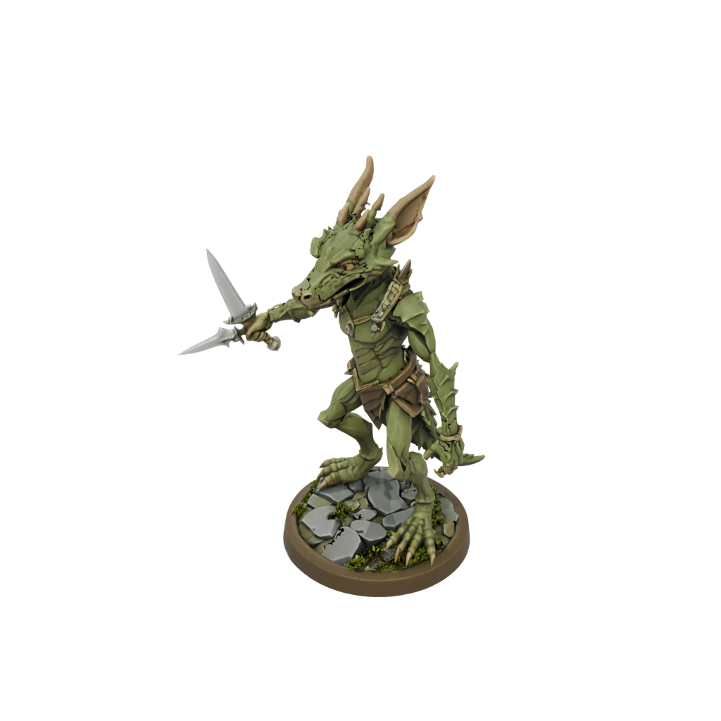 Low-Poly Kobold Trapsmith