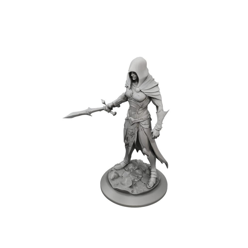 Low-Poly Necromancer Summoner