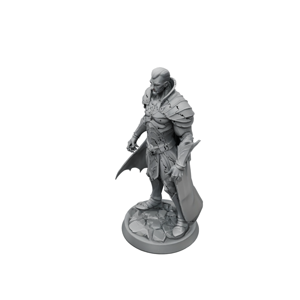 Low-Poly Vampire Lord