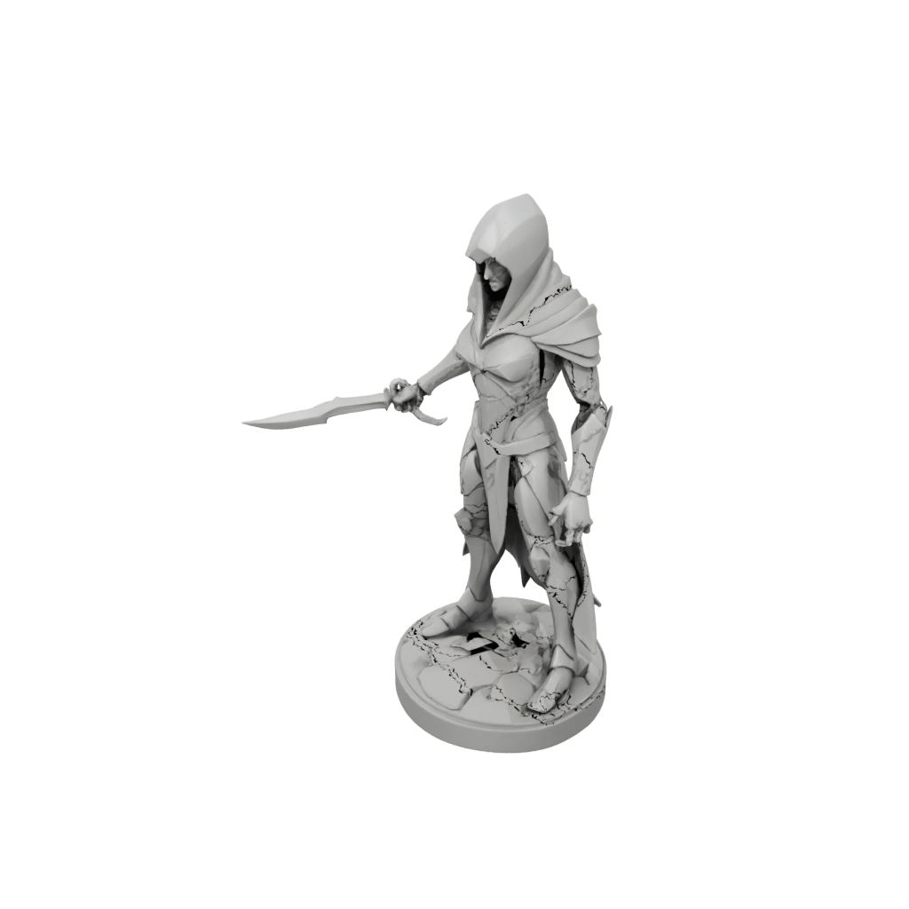 Low-Poly Wraith Specter