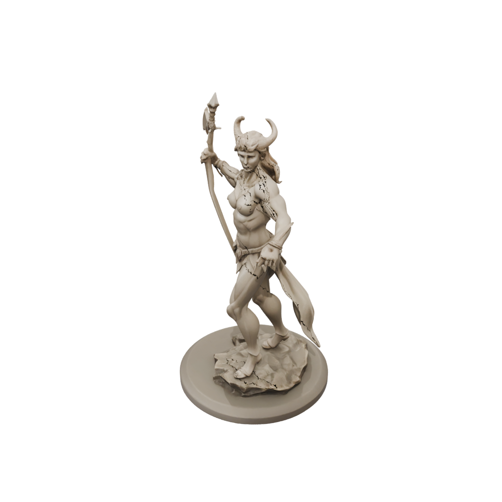 Low-Poly Centaur Lancer