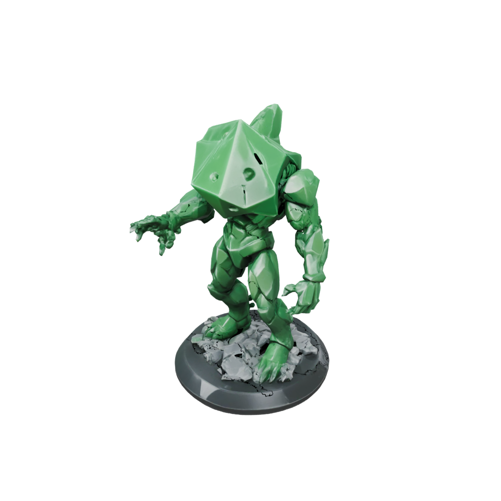 Low-Poly Gelatinous Cube Ooze