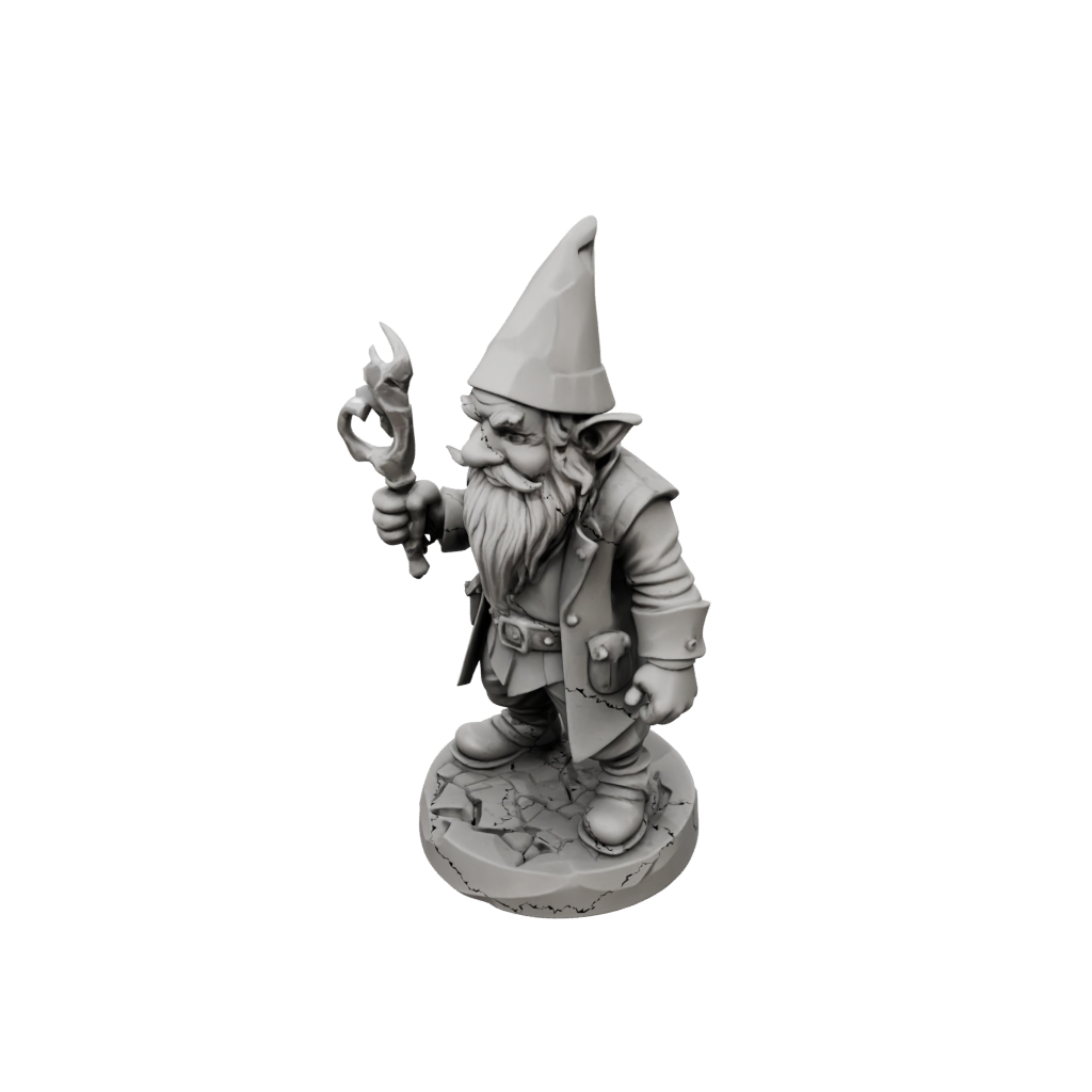 Low-Poly Gnome Tinkerer