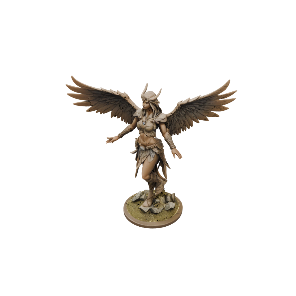 Low-Poly Harpy Raider