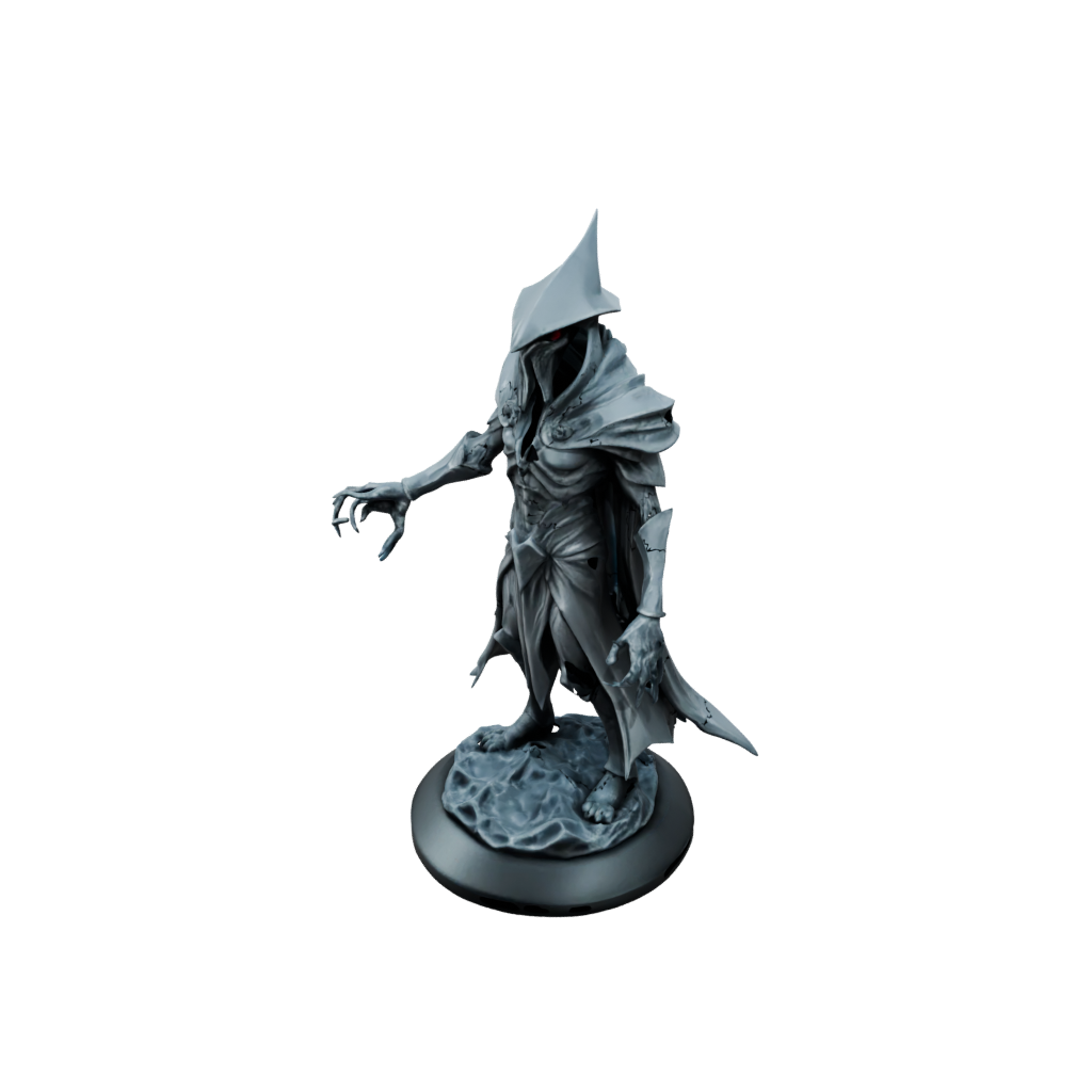 Low-Poly Mind-Flayer Style Aberration