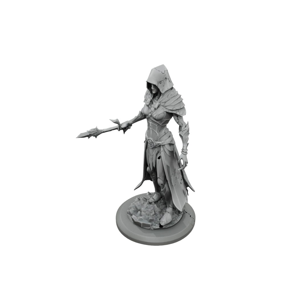 Low-Poly Necromancer Summoner
