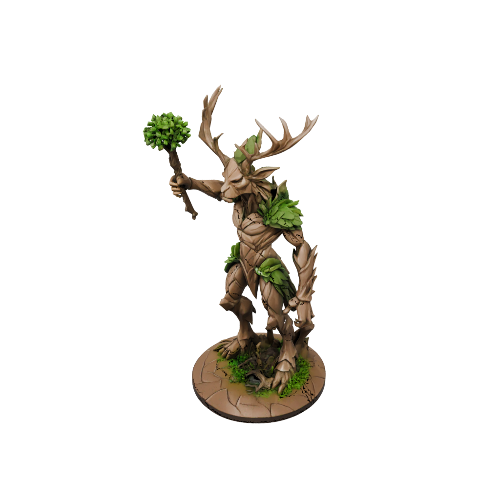 Low-Poly Treant Guardian